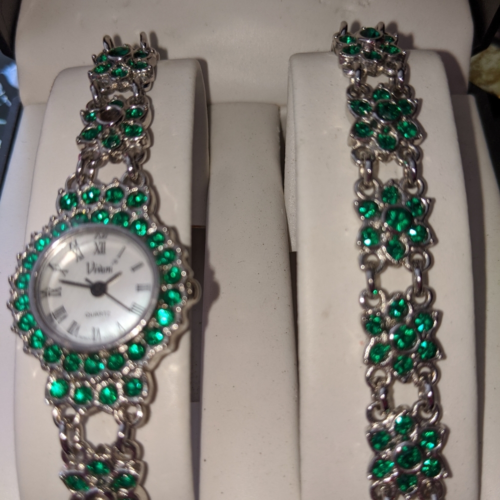 Vivani matching watch and bracelet